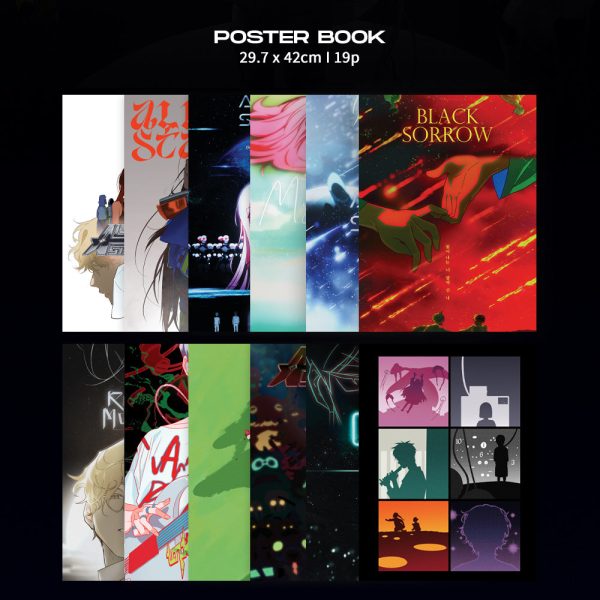 Alien Stage - A3 Poster Book For Cheap - Image 2