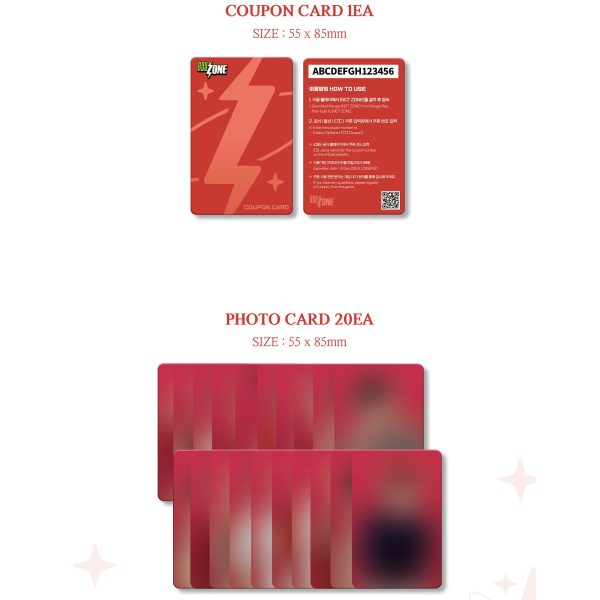 NCT - NCT ZONE Coupon Card (CHRISTMAS ver.) For Discount - Image 3