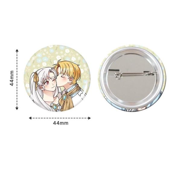 Don’t Look for the Villain Who Left - Round Pin Button For Discount - Image 3