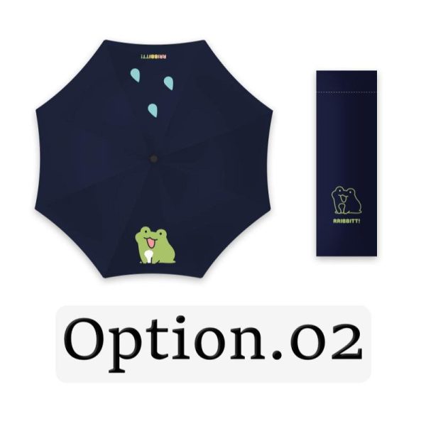 RRIBBITT - 3-stage Manual Umbrella Hot on Sale - Image 3